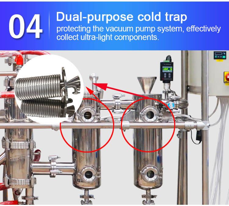 short path molecular distillation cold trap short path molecular distillation cold trap